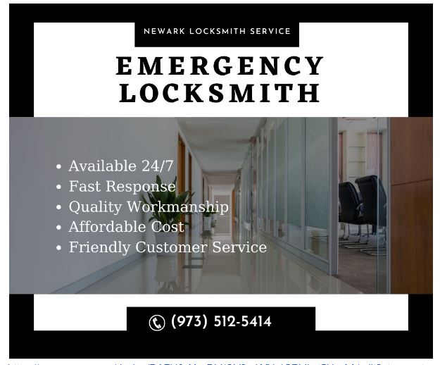 Newark Locksmith Service Newark, NJ 973-512-5414