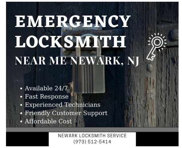 Newark Locksmith Service Newark, NJ 973-512-5414